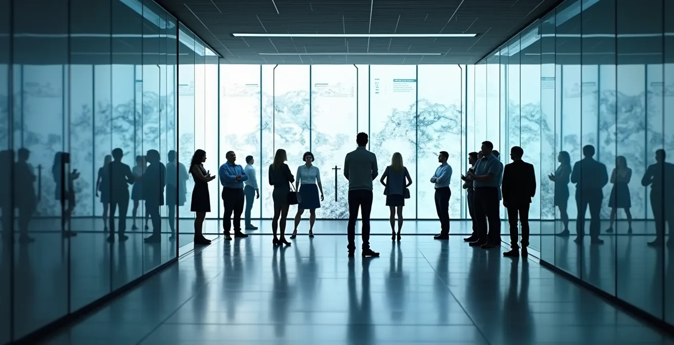 Symbolische Darstellung von algorithmischer Transparenz und Ethik